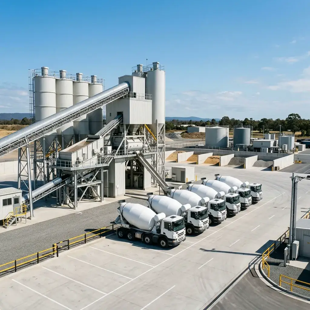 Soluções para mineradoras, pedreiras e concreteiras